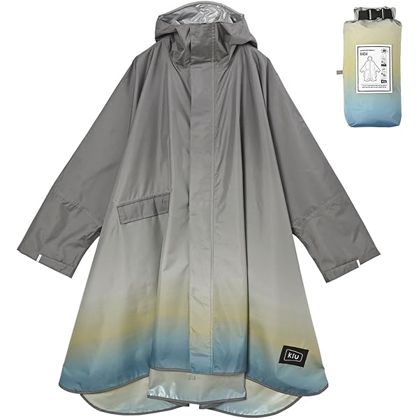 Amazon.co.jp: KiU【2024】キウ ニュースタンダード レインポンチョ